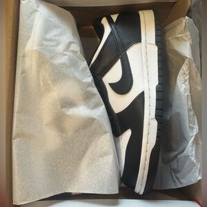 Nike Dunk Low GS in White and Black